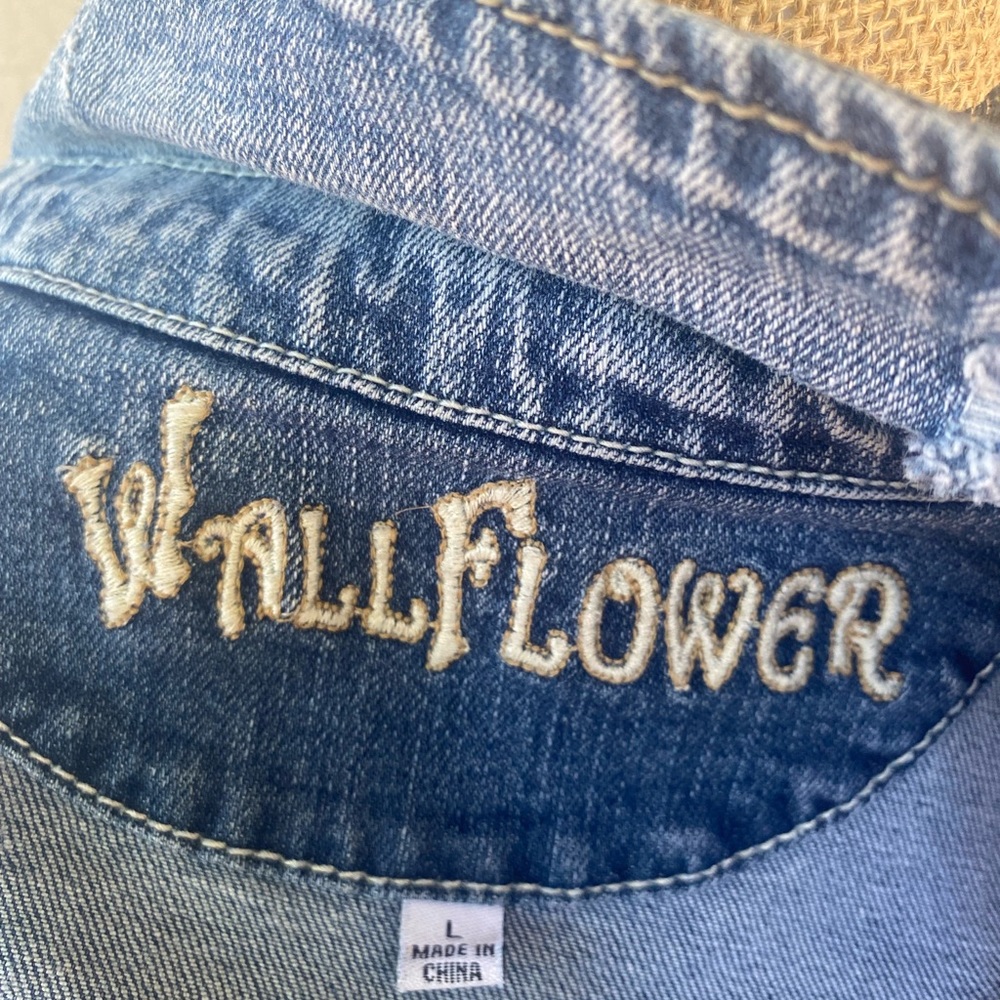 Denim Wallflower Jacket L - Picture 2 of 8